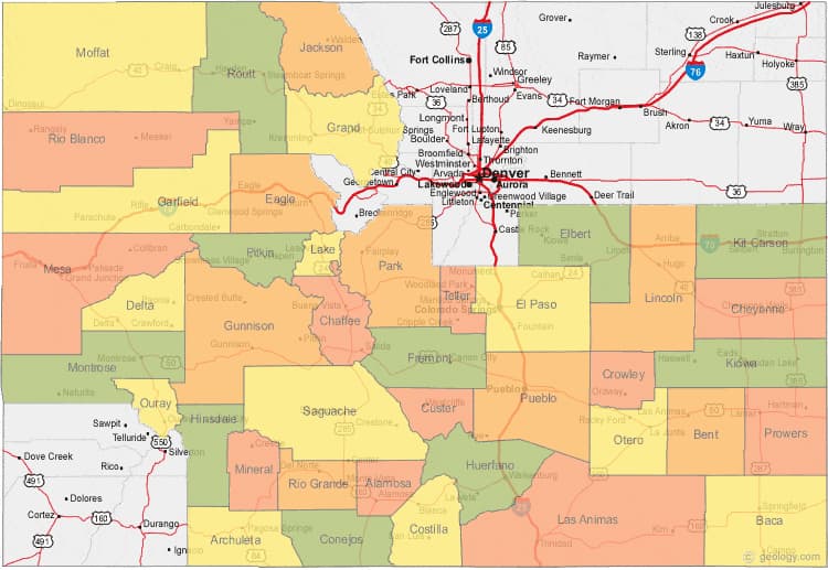 Colorado Map